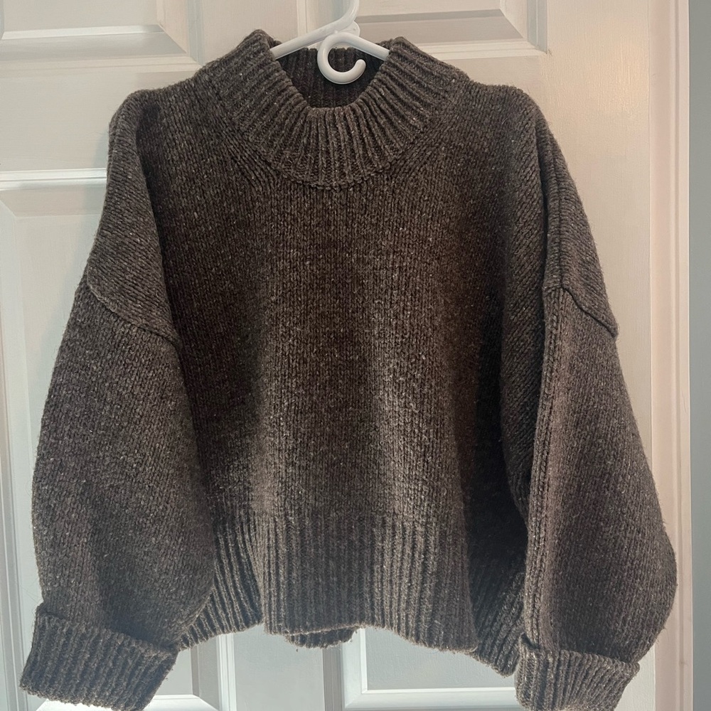 Babaa no 15 Wool Jumper - Oak - One Size